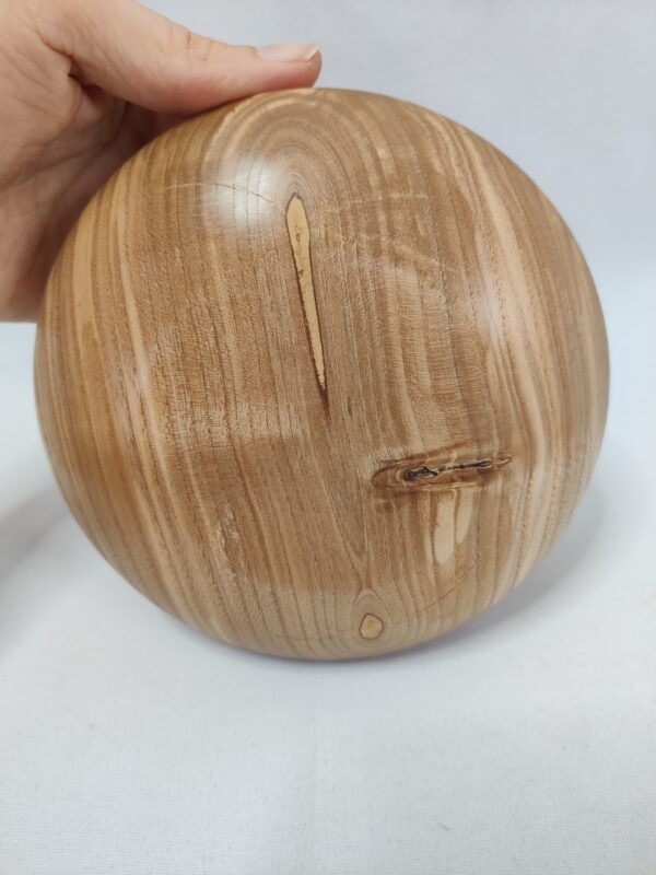 Räucherschale aus Eschenholz mit Kupferschale 4 – Bild 6