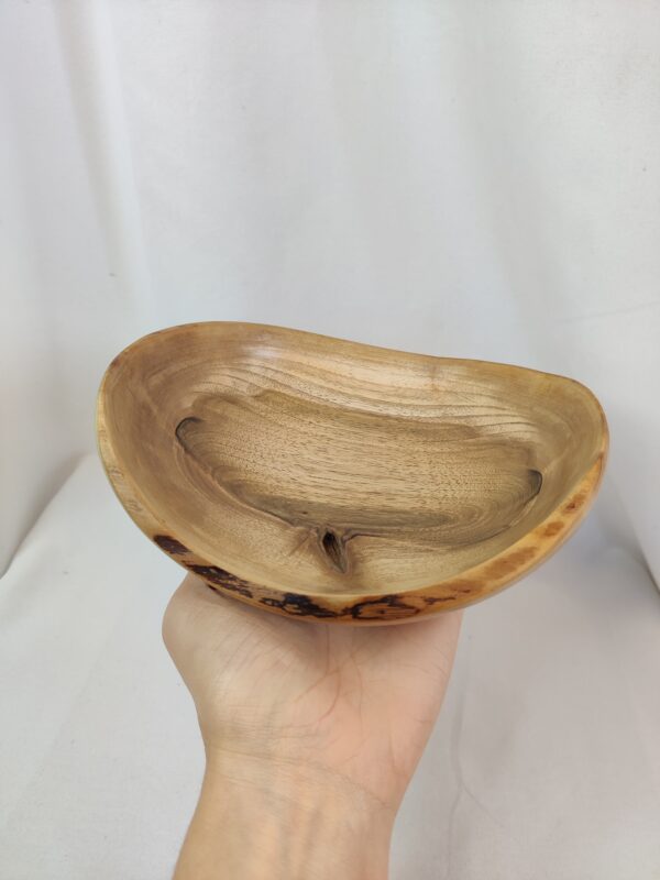 Schale aus Walnussbaum – Bild 3
