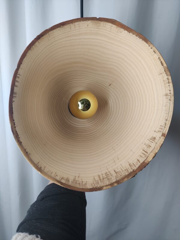 Lampenschirm aus Holz – Bild 2