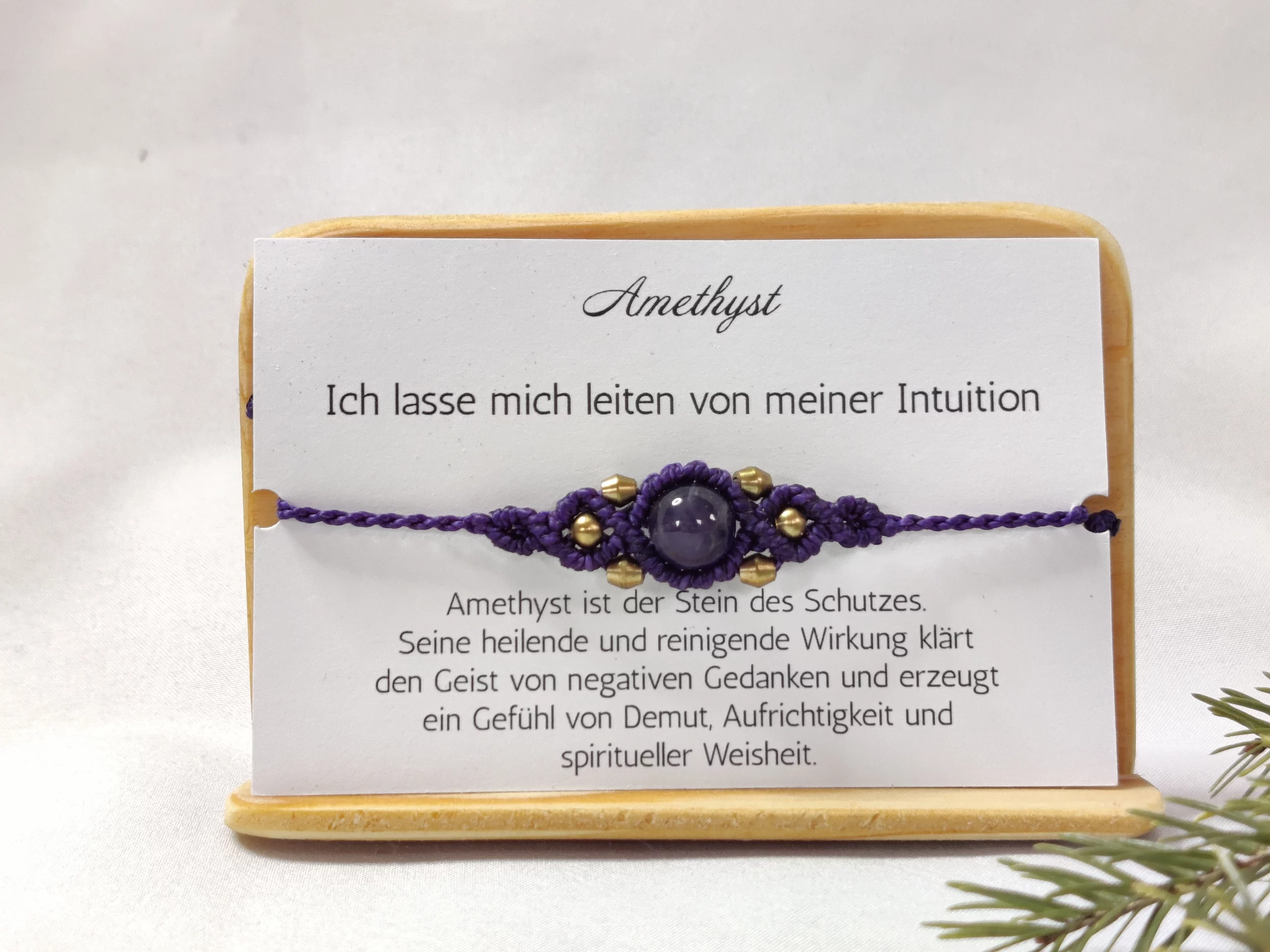 Amethyst Armband groß