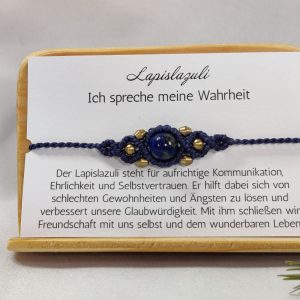 Lapislazuli Armband groß