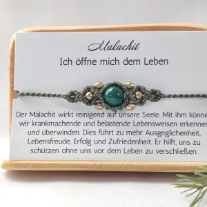 Malachit Armband groß