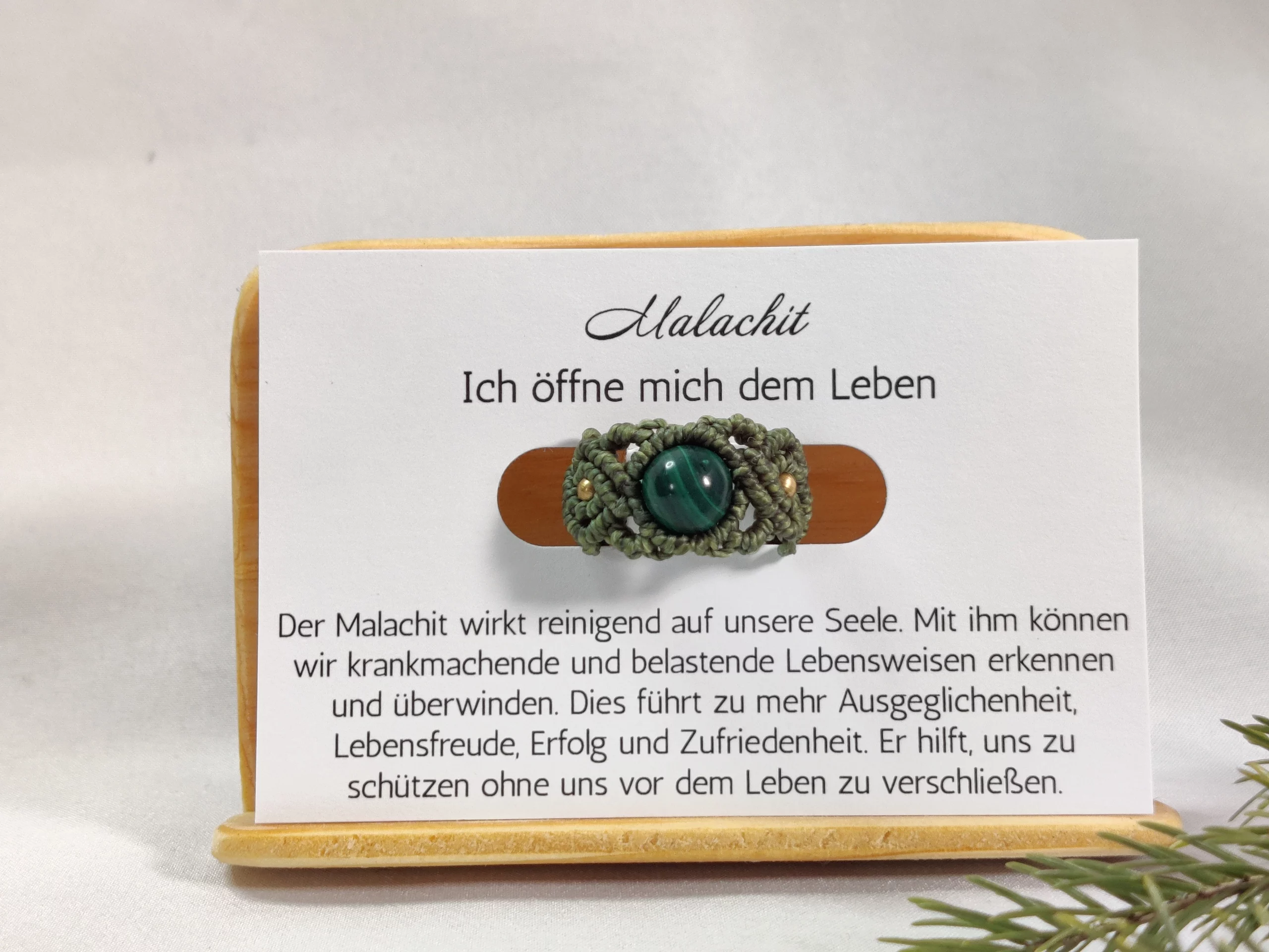 Malachit Ring