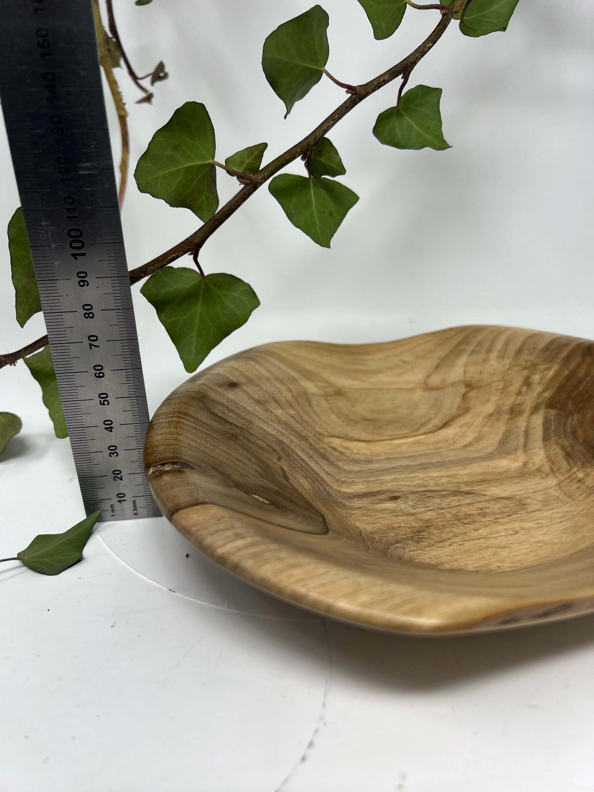 Schale Wahlnuss ø ca. 20cm – Bild 5