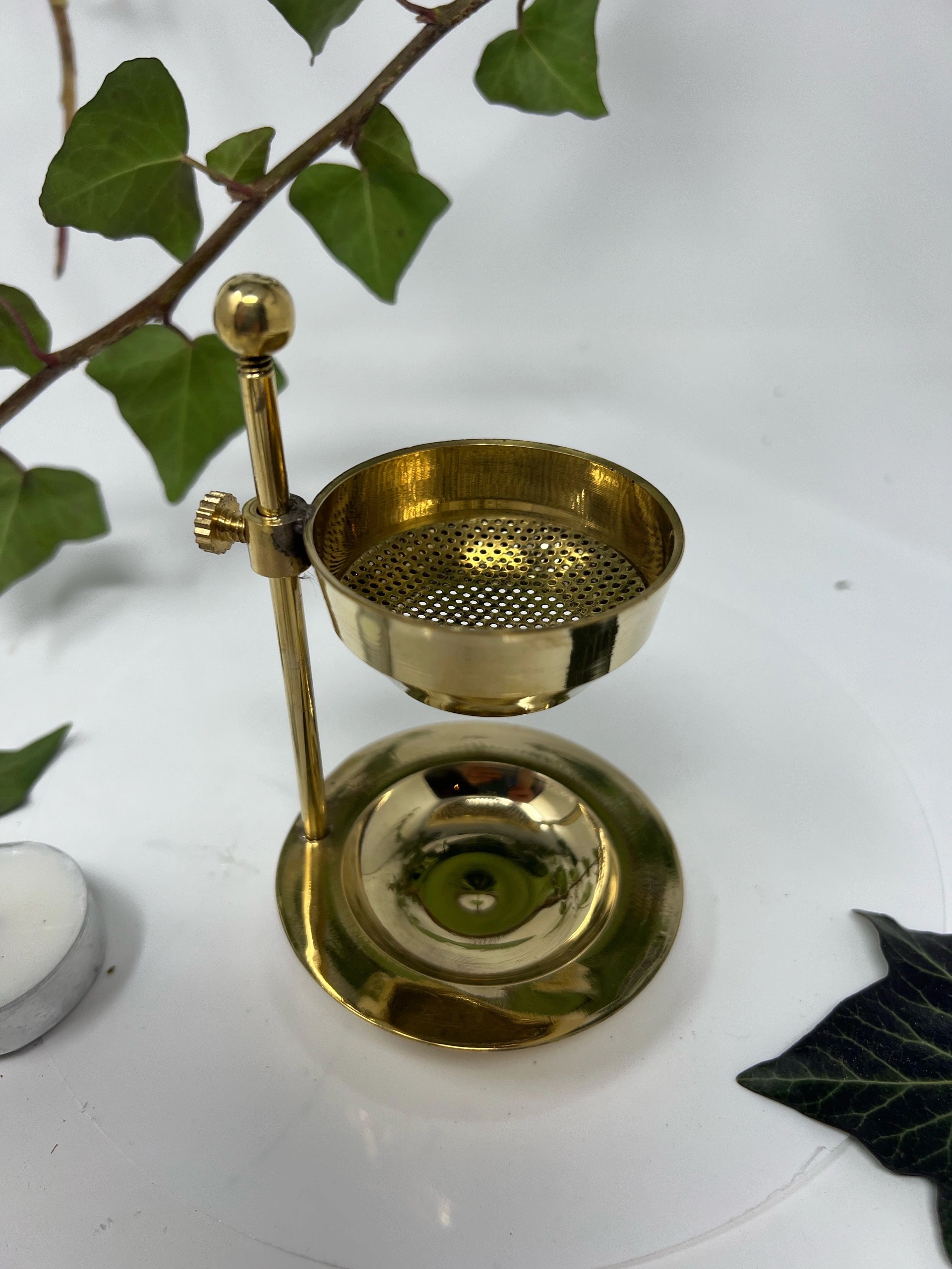 Räucherstövchen Messing