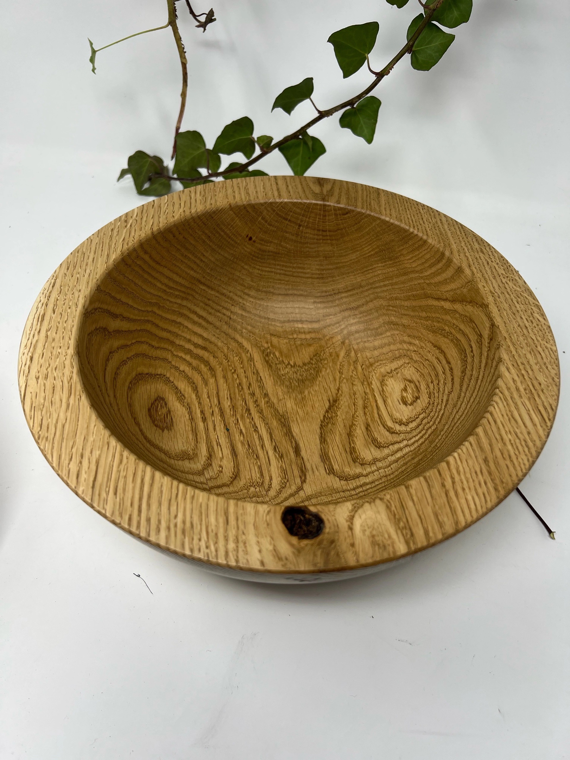 Schale aus Eichenholz – Bild 2