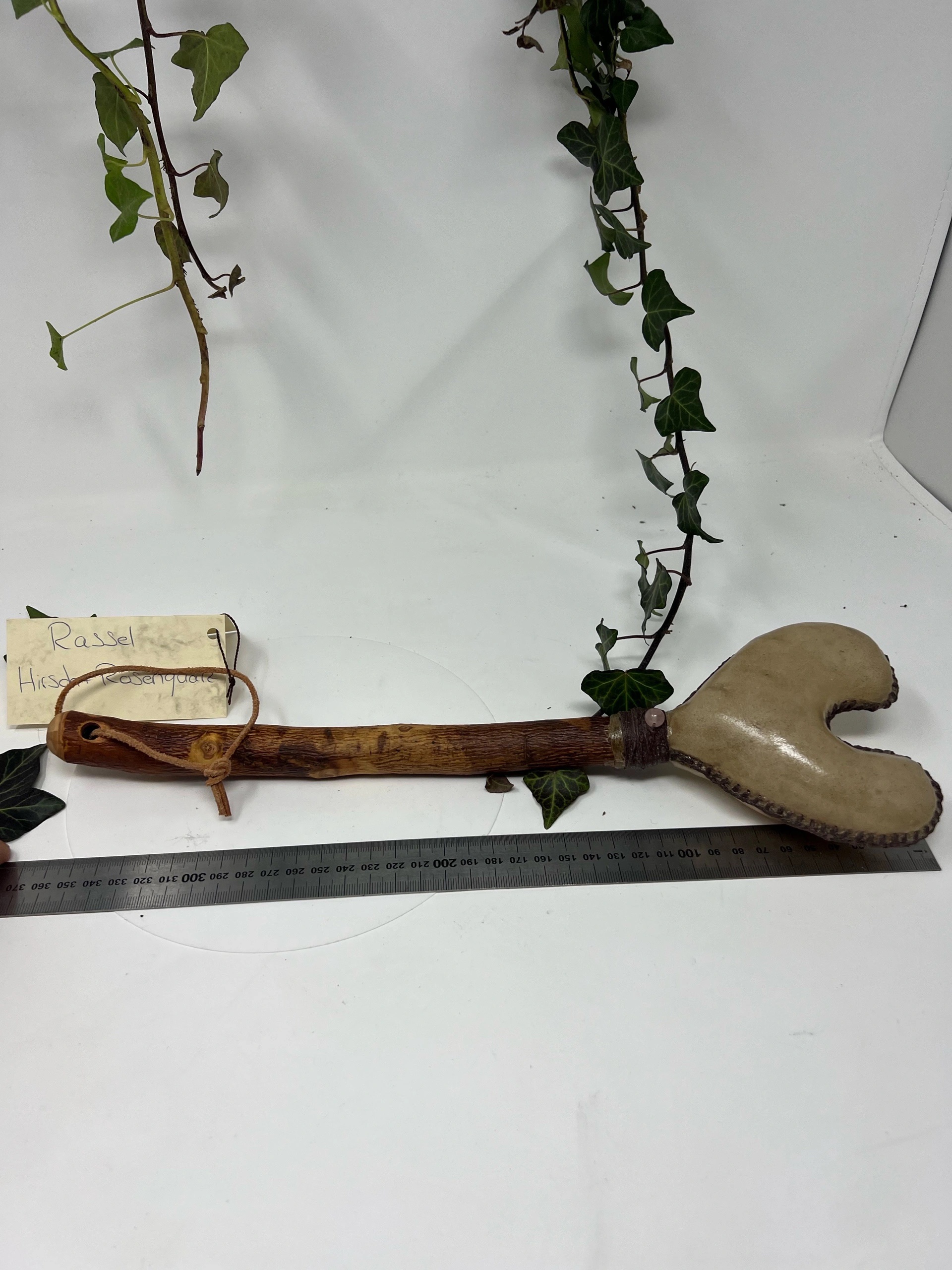 Ritualrassel Rosenquarz – Bild 5