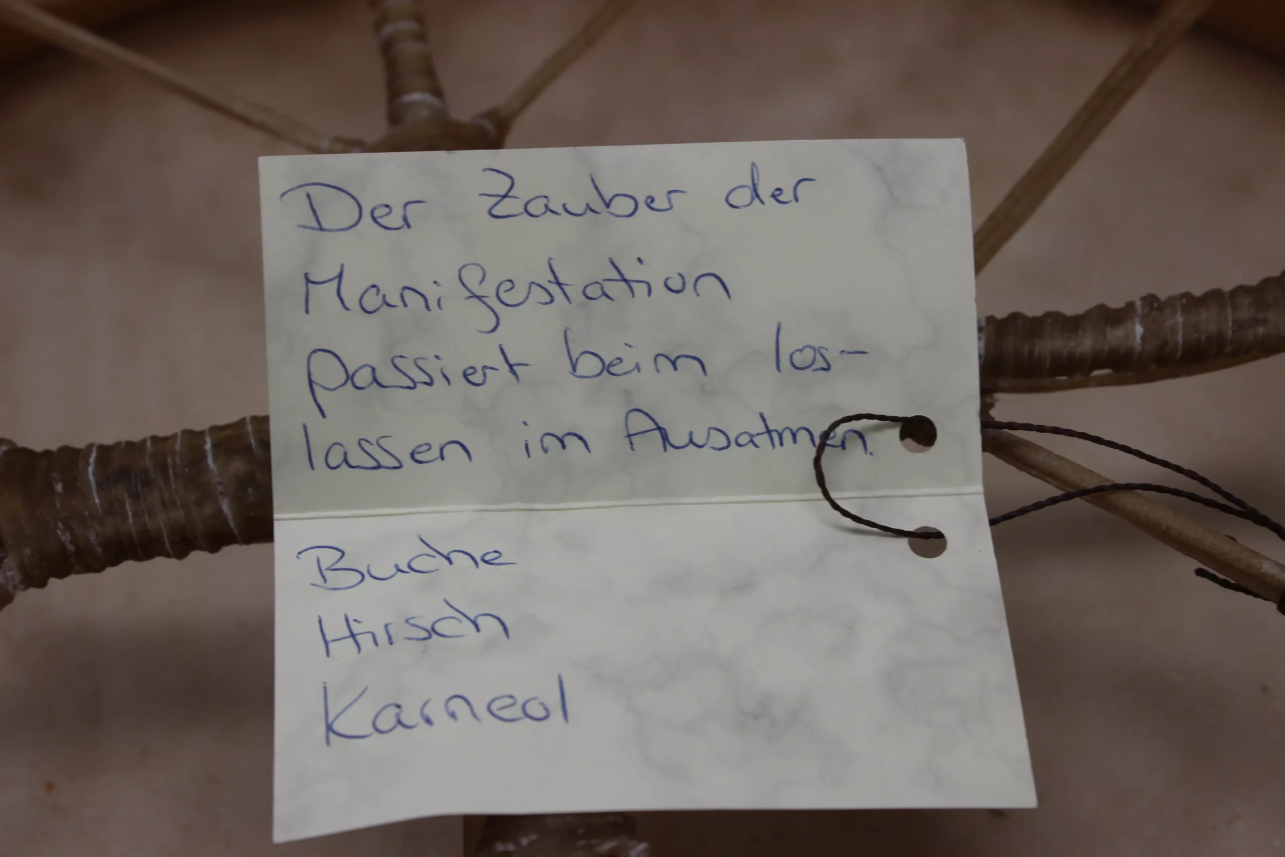 Schamanentrommel Merlin Ø ca.45cm – Bild 7