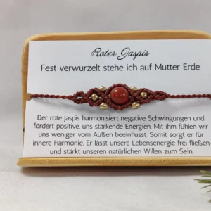 Jaspis Armband groß