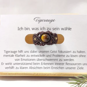 Tigerauge Ring